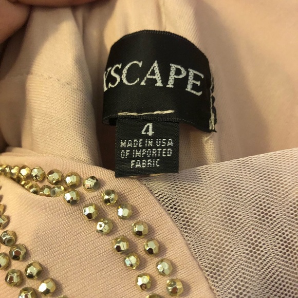Pick and gold escape dress size 4 - Picture 2 of 3